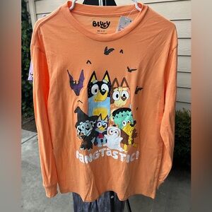 Womens Adult Bluey Halloween Shirt (multiple sizes available)